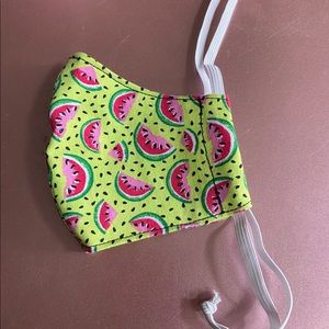 Kid's Face Mask with Watermelons- Brand New!